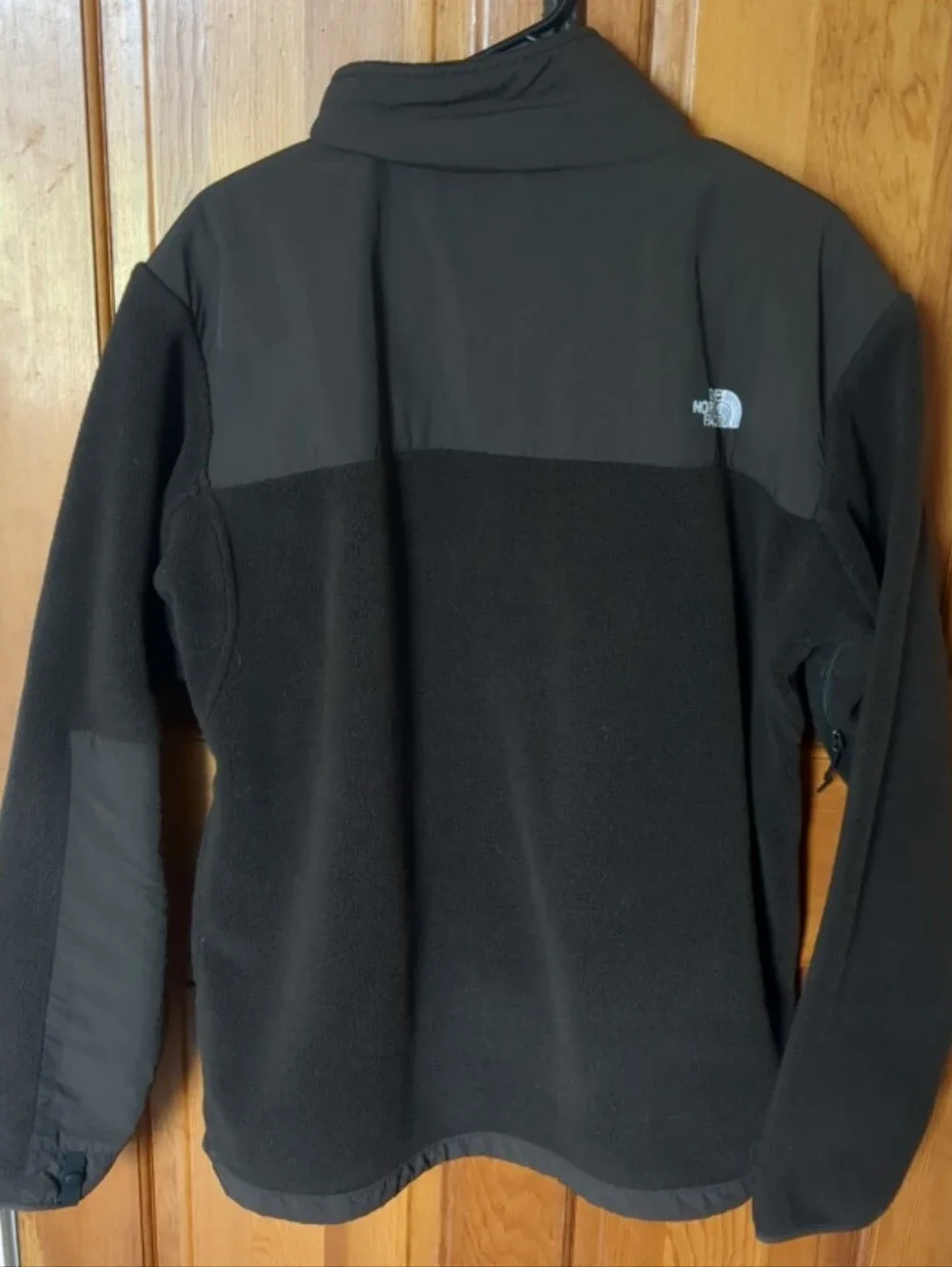 The North Face Men's Brown Two-Texture Hybrid Jacket Large